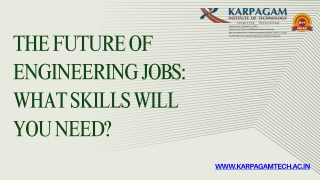 The Future of Engineering Jobs What Skills Will You Need