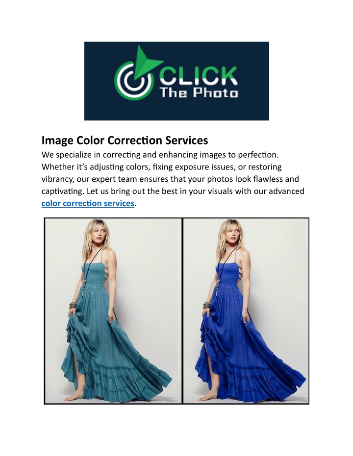 image color correction services we specialize