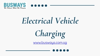 Electrical Vehicle Charging - busways.com.sg