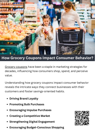 How Grocery Coupons Impact Consumer Behavior?