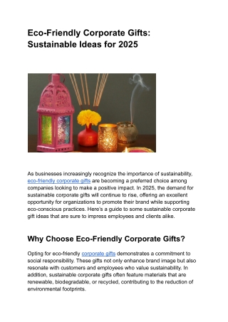 Eco-Friendly Corporate Gifts_ Sustainable Ideas for 2025