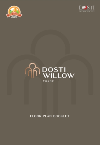 Dosti Willow Brochure | Dosti West County Brochure