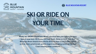 blue mountain resort