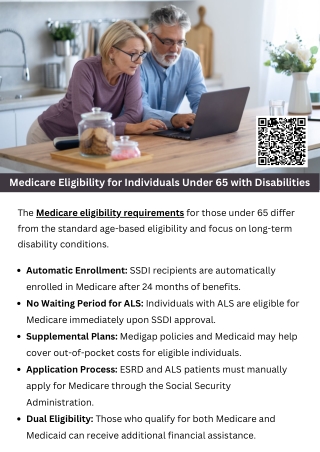 Medicare Eligibility for Individuals Under 65 with Disabilities