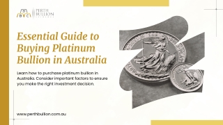 What Should I Know Before Buying Platinum Bullion in Australia