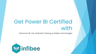 Power BI Training in Chennai | Infibee Technolgies