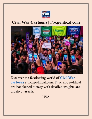 Civil War Cartoons  Foxpolitical.com