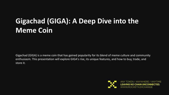 gigachad giga a deep dive into the meme coin