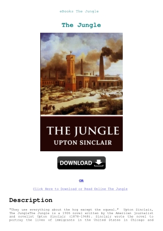 eBooks The Jungle