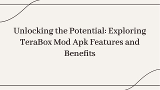 unlocking the potential exploring terabox