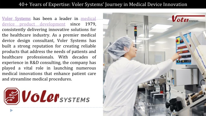 40 years of expertise voler systems journey