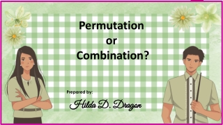 permutation or combination