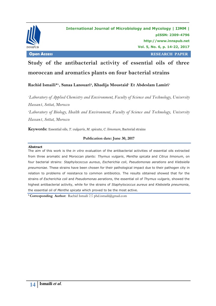 international journal of microbiology