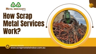 How Scrap Metal Services Work