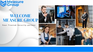 welcome measure group
