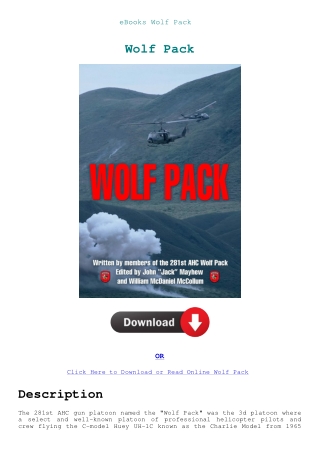 ebooks wolf pack