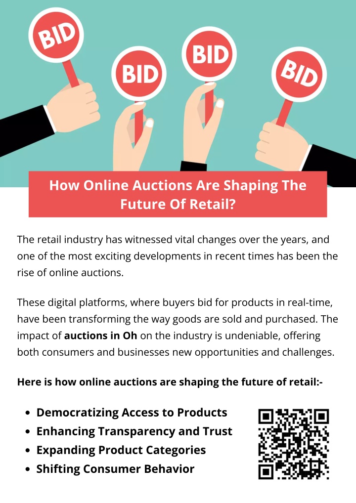 how online auctions are shaping the future