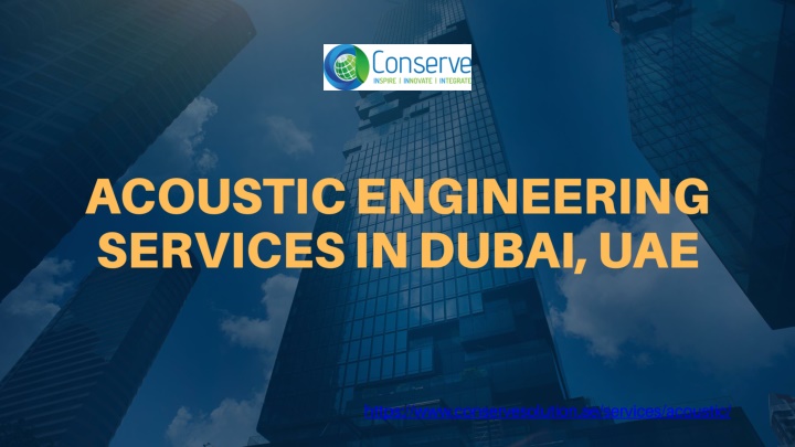 acoustic engineering services in dubai uae