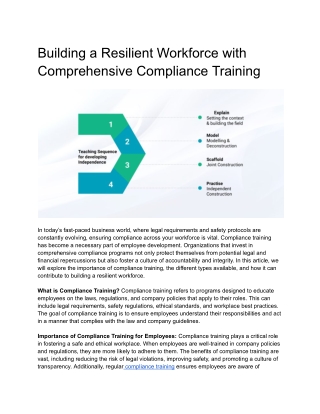 building a resilient workforce with comprehensive