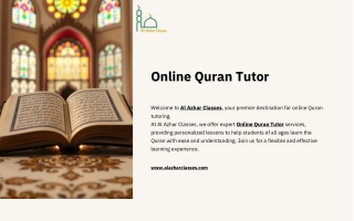 Top Online Quran Tutor for Your Learning Needs