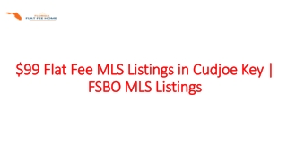 99 flat fee mls listings in 99 flat