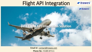 flight api integration