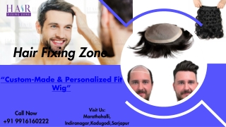 Why Our Wig Studio is the Best in Bangalore