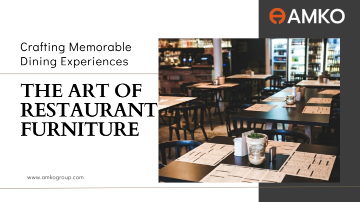 crafting memorable dining experiences