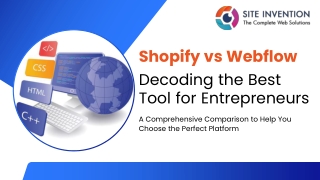 Shopify vs Webflow Decoding the Best Tool for Entrepreneurs