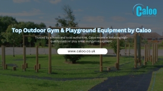 Playground equipment by Caloo