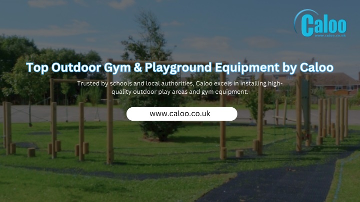 top outdoor gym playground equipment by caloo