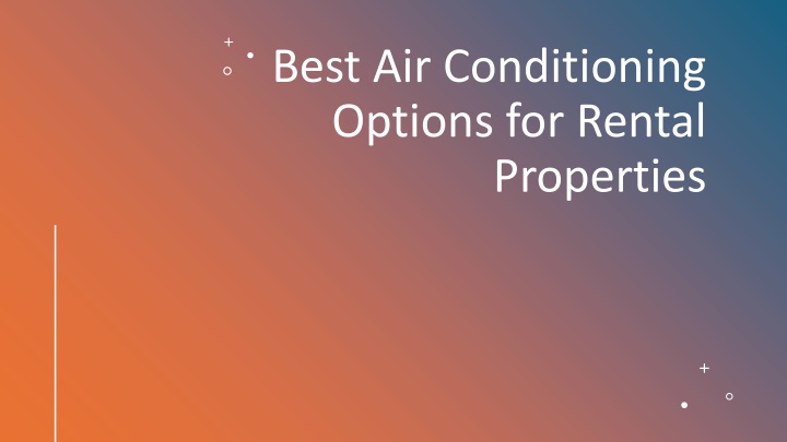 best air conditioning options for rental properties