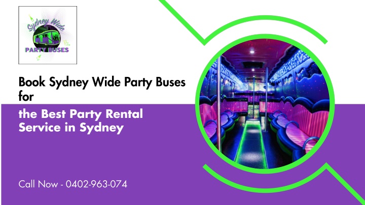 book sydney wide party buses for the best party