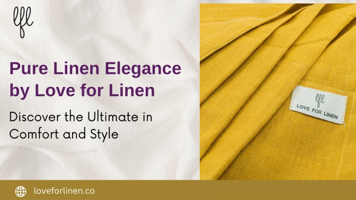 pure linen elegance by love for linen