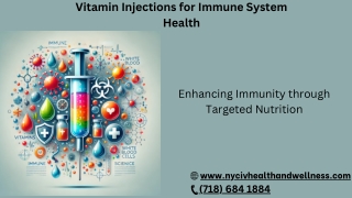 Vitamin Injections for Immune System Health