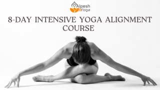 8 day intensive yoga alignment course