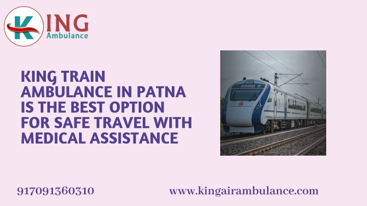 king train ambulance in patna is the best option