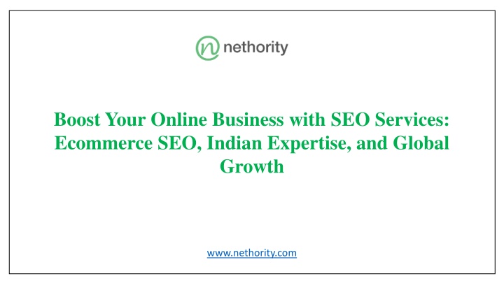 boost your online business with seo services