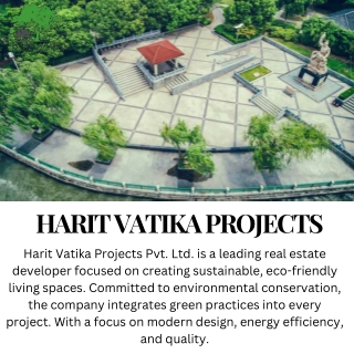 harit vatika projects