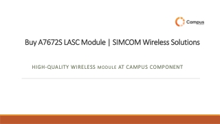 Buy A7672S LASC Module