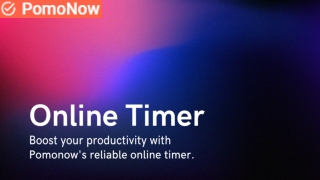 Pomodoro Timer for Focused Work Sessions – Pomonow