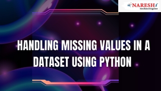 Handling Missing Values in a Dataset Using Python