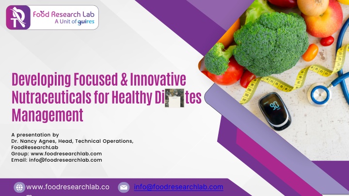 developing focused innovative nutraceuticals