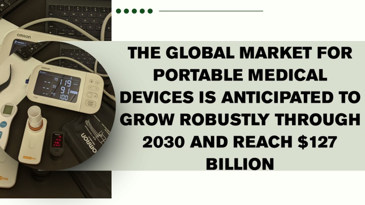 the global market for portable medical devices