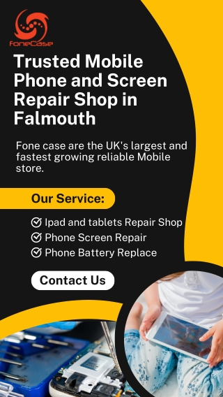 Trusted Mobile Phone and Screen Repair Shop in Falmouth