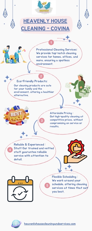 Heavenly House Cleaning: Trusted Experts in Covina Care