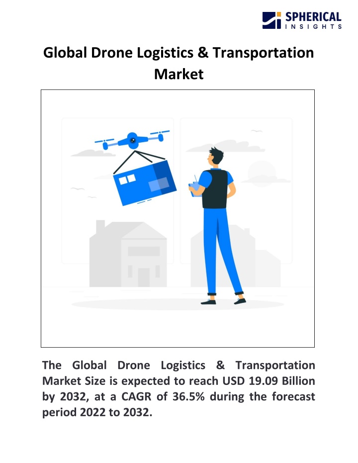 global drone logistics transportation market