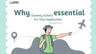 Why a dummy ticket essential for visa.pdf