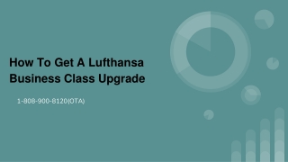 how to get a lufthansa business class upgrade