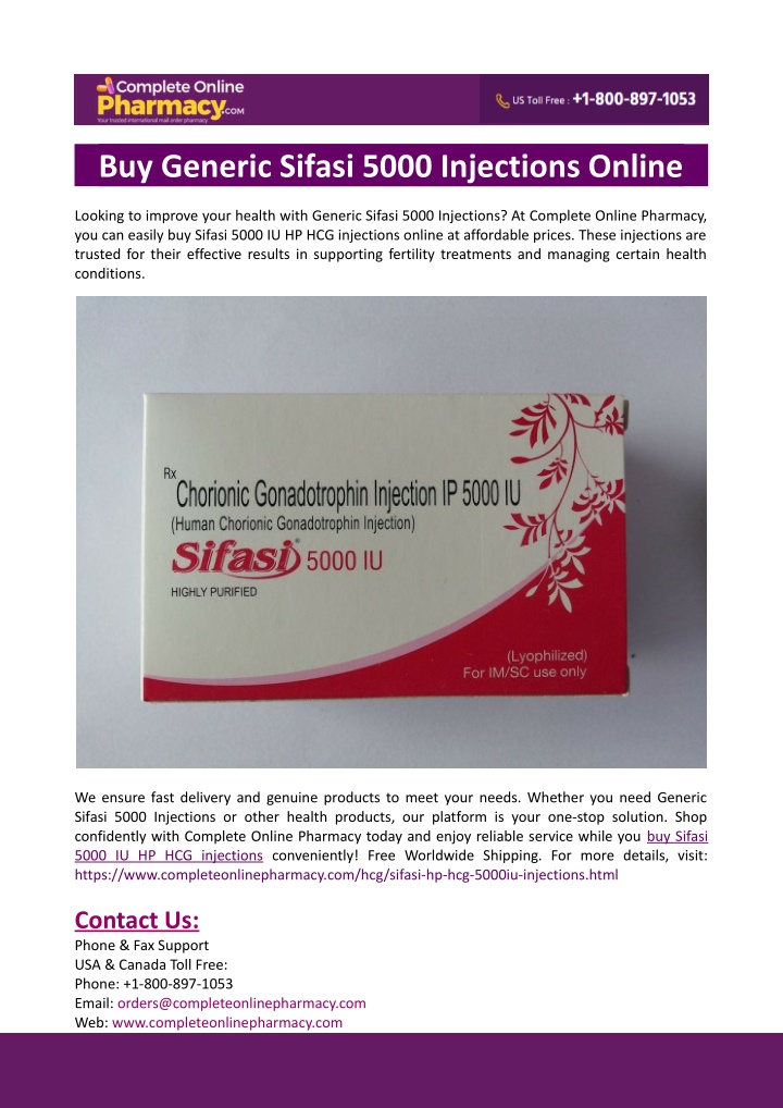 buy generic sifasi 5000 injections online